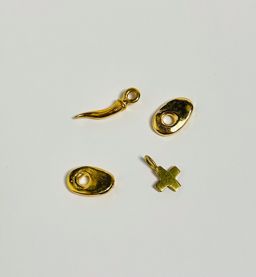 Gold Plated Minimalist Charms Set